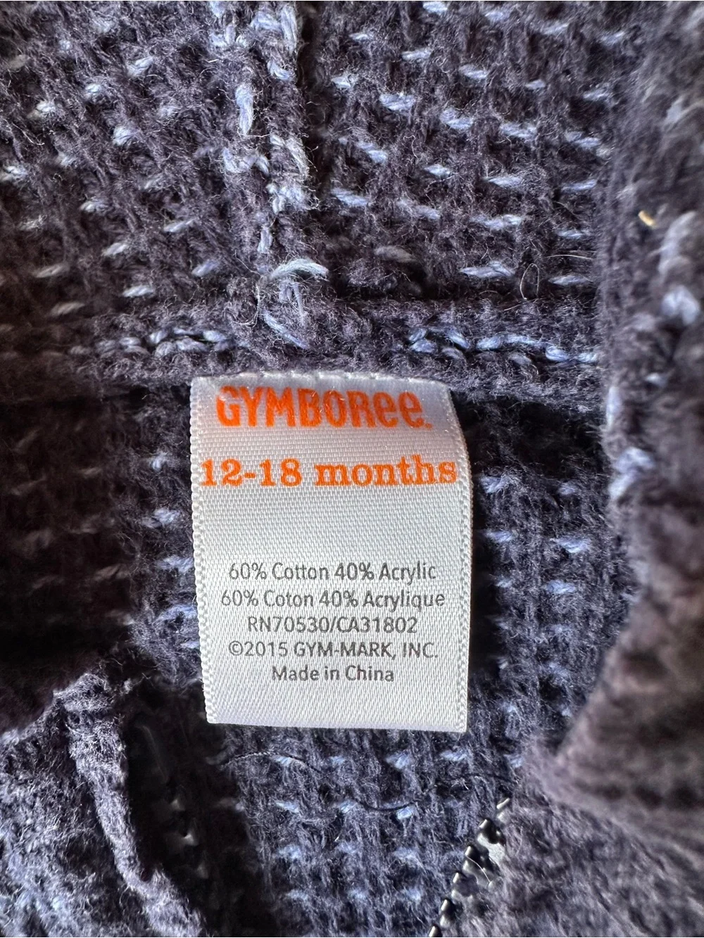 Baby Boy Hooded Sweater Jacket